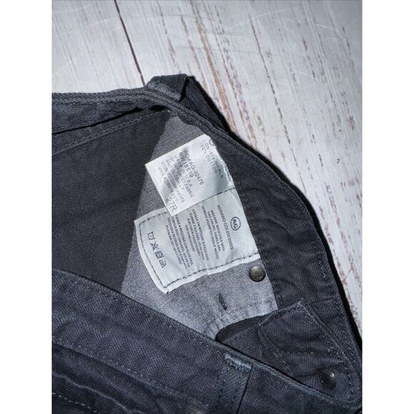 AG Adriano Goldschmied Black Straight Leg Phoebe Jeans - Picture 5 of 8